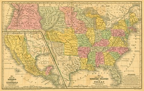 Old Map Of The United States Osiris New Dawn Map