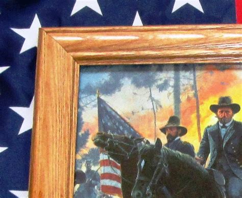 Framed Civil War Print Painting Mort Kunstler On To Richmond