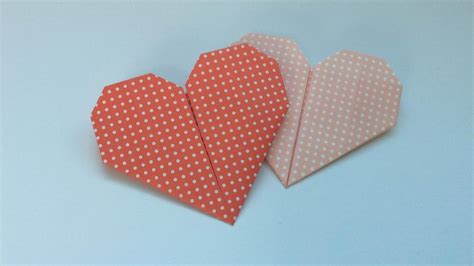 Easy Origami Valentine Heart For Beginners Youtube