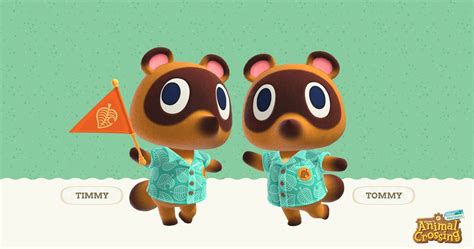 Animal Crossing New Horizons Timmy And Tommy Are Not Related To Tom Nook