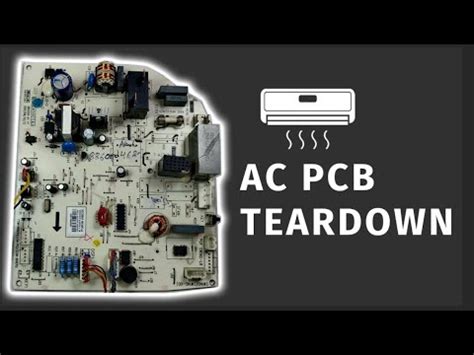 Air Conditioner PCB Tutorial With Functioning YouTube