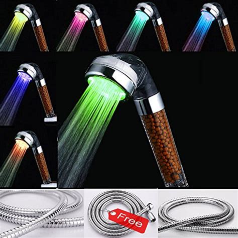 top 10 best shower heads high pressure with lights 2024 top ten best products