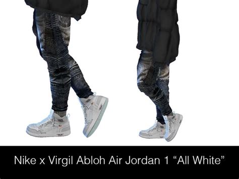 Jordan Shoes Sims 4 Cc Streetwear For Sims 4 Hypesim Nike X Virgil