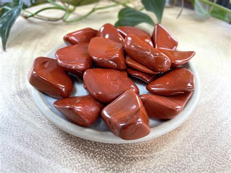 Red Jasper Crystal Tumble Stones The Holistic Hamper Online Crystal