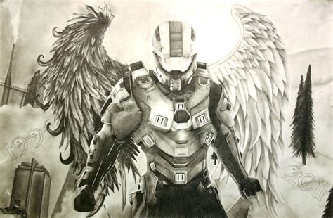 Halo Angel By Drusher11 On Deviantart
