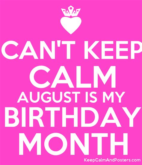 August Month Birthday Pictures Free August Birthday Quotes Birthday