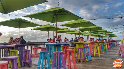 Beach Bar Spotlight Sunset Pier Key West Florida Beach Bar Bums
