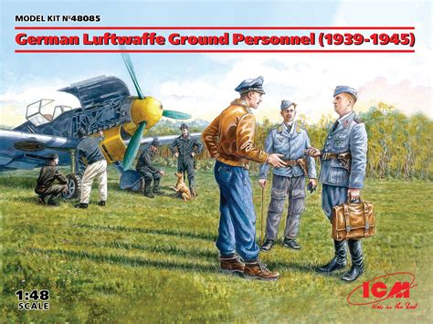 German Luftwaffe Ground Personnel 1939 1945 Icm Holding