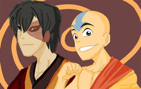 Zuko And Aang By Cheeryos On Deviantart