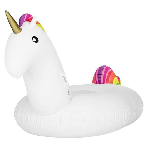 Inflatable Unicorn Giant Pool Swimming Float Well Pick