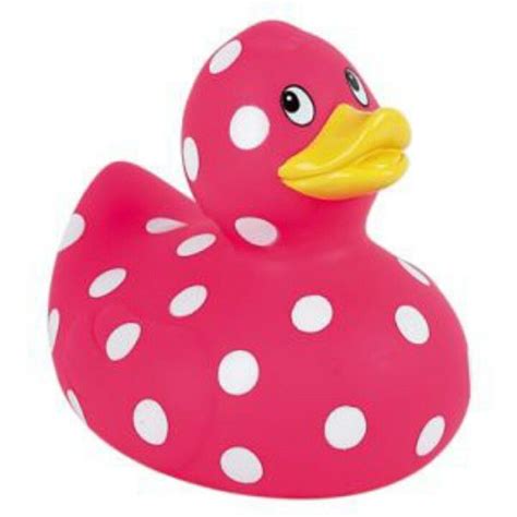 Why I Love Hot Pink Rubber Ducks Rubber Duck Pink Polka Dots Polka Dots