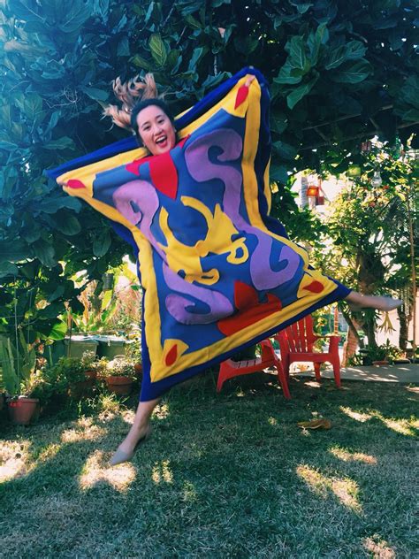 Jasmine aladdin disney princess inspired. I made the magic carpet for Halloween. DIY. Disney costume. #dinahmade Follow me on Instagram d ...