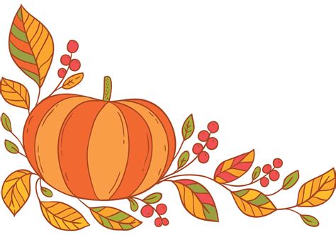 Pumpkin Border Vector Art Icons And Graphics For Free Download
