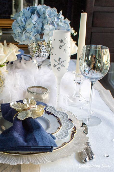 Winter Wonderland Table Decor Entertaining Diva From House To Home