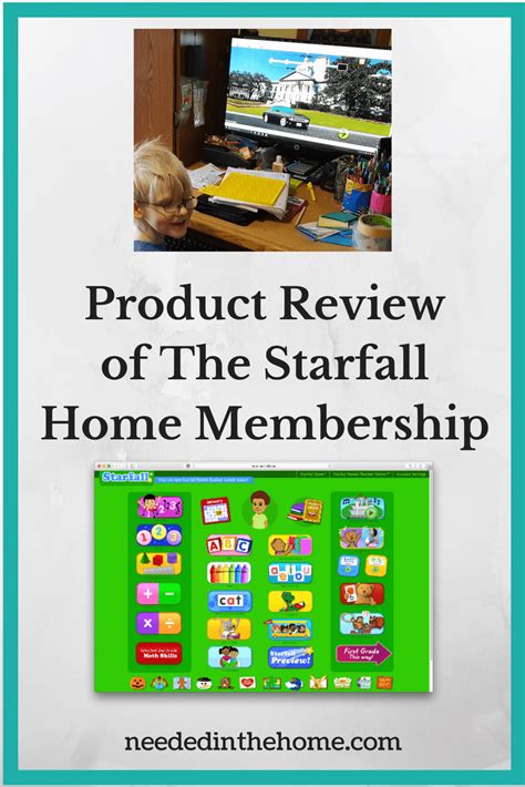 Product Review Of The Starfall Home Membership By Starfall Education