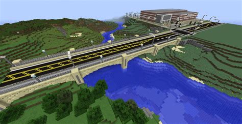Realistic Bridge Design Minecraft Map