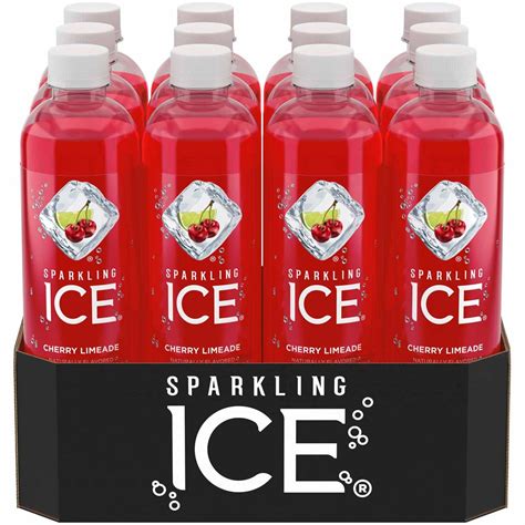 Sparkling Ice Water Cherry Limeade 17 Oz Midwest Distribution
