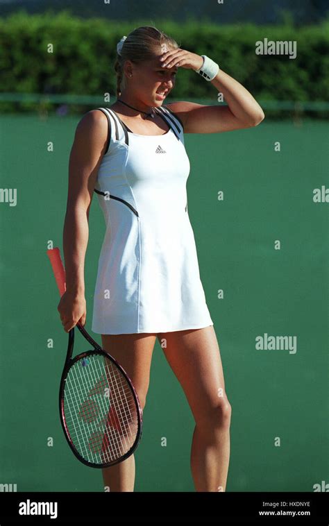 Anna Kournikova Wimbledon 1999 26 June 1999 Stock Photo Alamy