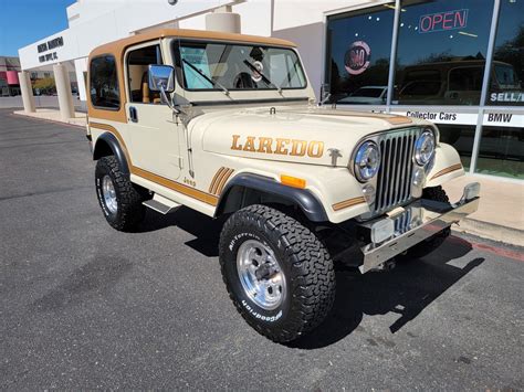 1985 Jeep Cj7 Laredo 4wd Stock P1321 For Sale Near Scottsdale Az
