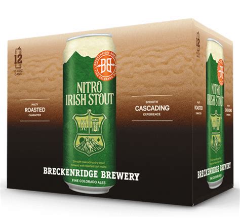 Nitro Irish Stout Breckenridge Brewery