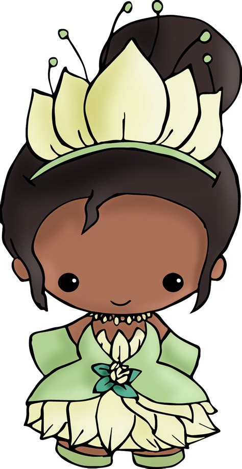 Tiana Available On Shirts And Stickers Here Chibi Disney Princess
