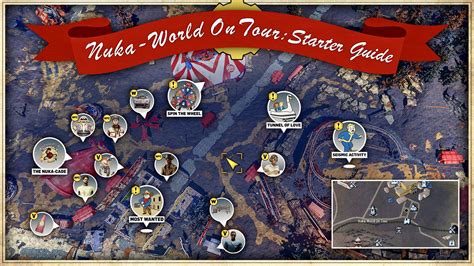 i made an interactive map of nuka world on tour highlighting the new events npcs vendors and