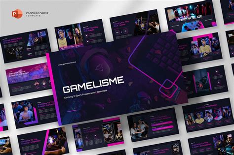 Gaming Esports Powerpoint Template Gráfico Por Fluffdesignstudio