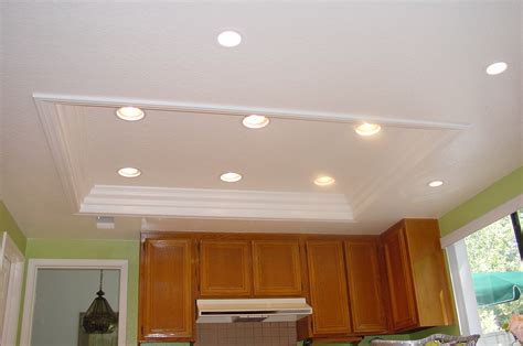 Kitchen Tray Ceiling Recessed Lighting Juameno Com