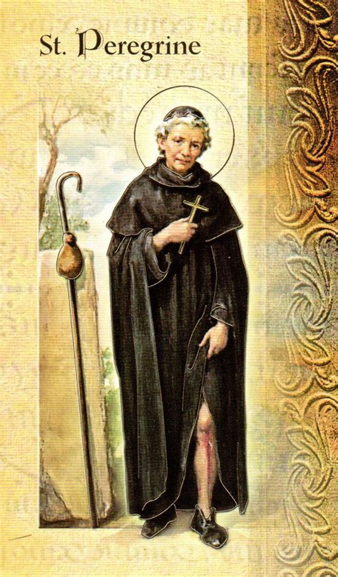 Prayer Card And Biography St Peregrine Cardinal Newman Faith