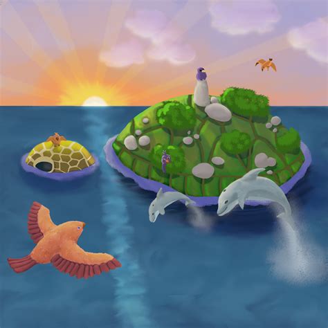 Artstation Turtle Island