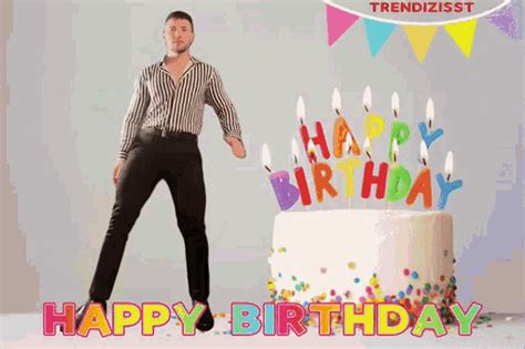 Happy Birthday Birthday Dance GIF Happy Birthday Birthday Dance Birthday GIFs Entdecken Und