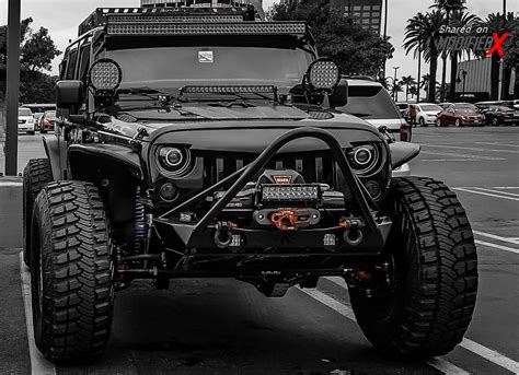 Custom Jeep Wrangler Unlimited Rubicon Jk C “obsidian” Off Road Modifiedx