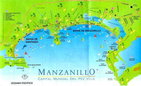 Manzanillo Port Mexico Map