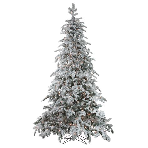 Northlight 65 Prelit Artificial Christmas Tree Full Flocked Whistler