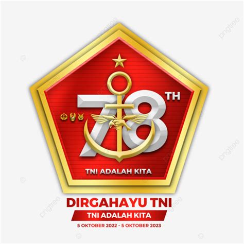Tni Anniversary Logo Png Vector Psd And Clipart With Sexiz Pix