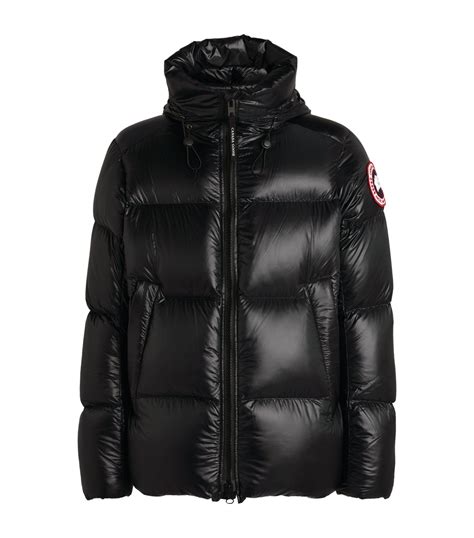 canada goose black crofton puffer jacket harrods uk