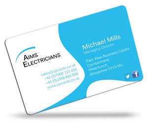 electrician business cards templates business card templates