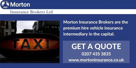 They provide quality comprehensive cover as well as third party policies. Morton Insurance Brokers are the premium hire vehicle insurance intermediary in the capital. | # ...