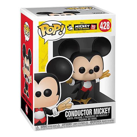 Funko Pop Disney Mickeys 90th Anniversary Conductor Mickey Figür