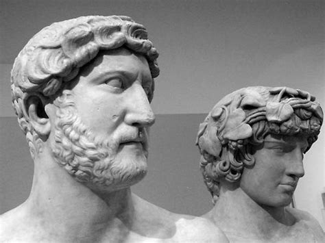 Hadrian And Antinous Statue Marble Bust Art History Major