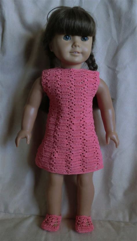 186 princess dress set crochet pattern for american girl