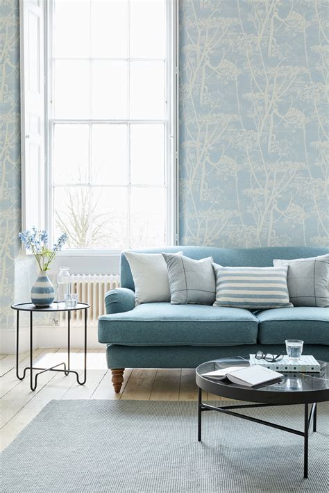 Feeling blue about your current space (figuratively)? | Blue sofas
