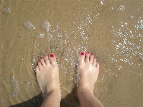 Being At The Beach Is One Of My Greatest Joys These Are My Feet With Sand Between My Toes I