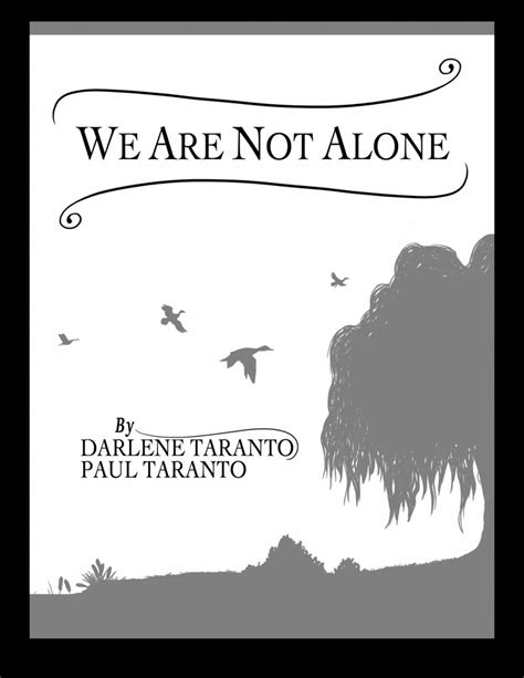 We Are Not Alone Sheet Music Darlene Taranto And Paul Taranto Satb