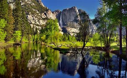 Yosemite National Park River Merced Landscape Summer