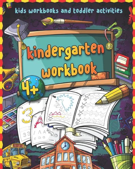 Kindergarten Workbook Kids Workbooks And Toddler Activities Pre K