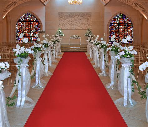 White Carpet For Wedding Aisle 4′ X 25′ White Aisle Runner