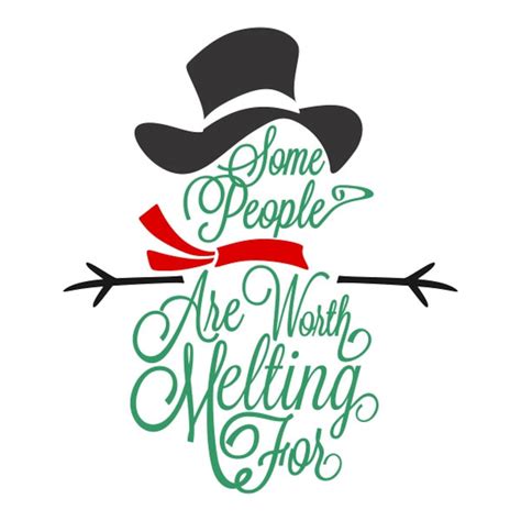 some people are worth melting for snowman cuttable design png etsy