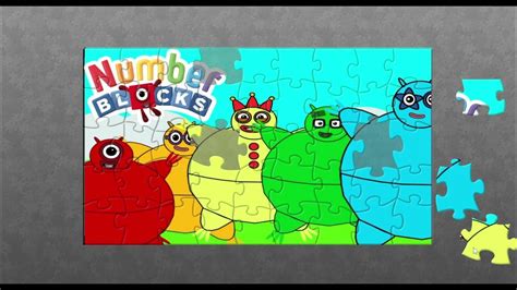 Fat Blocks Numberblocks Picture With Puzzle Game Youtube