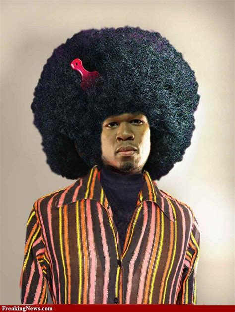 To get a shaggy look, one. 50 Cent Afro Hairstyle | Afro hairstyles, Mens hairstyles ...